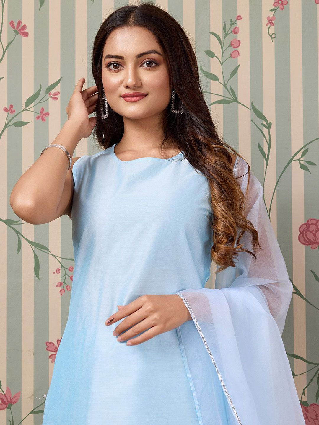 Ode by House of Pataudi Regular Kurta with Trousers - Distacart