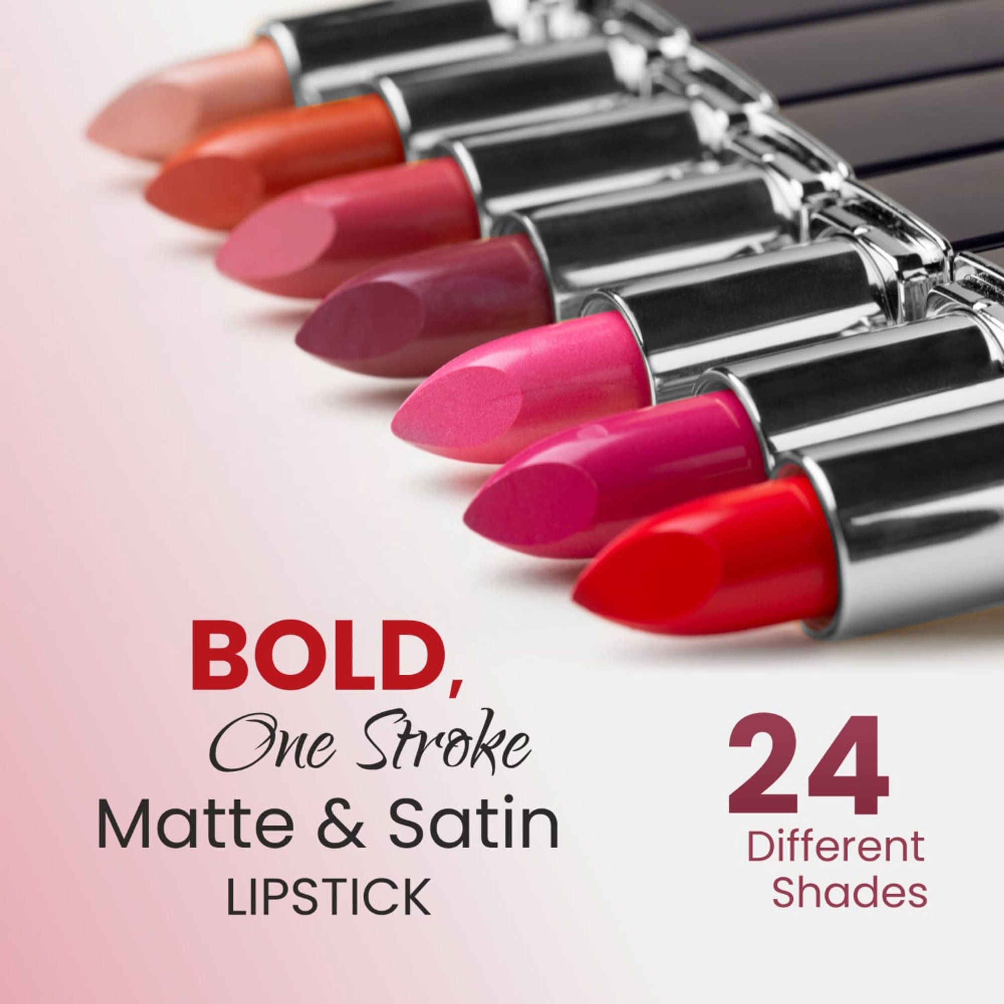 VERYMISS Matte & Satin Lipstick - M06 Coral - Distacart