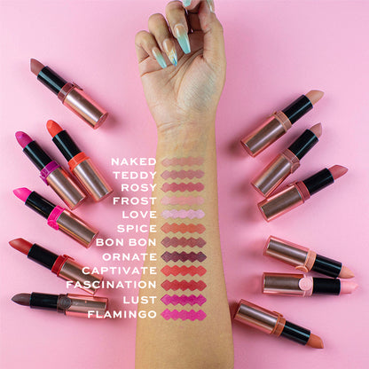 Revolution Powder Matte Lipstick - Teddy - Distacart