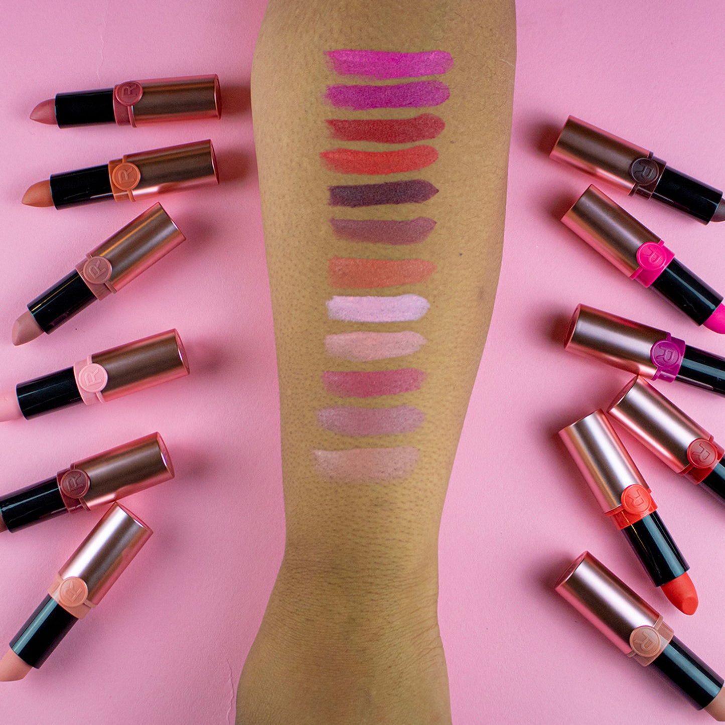 Revolution Powder Matte Lipstick - Teddy - Distacart
