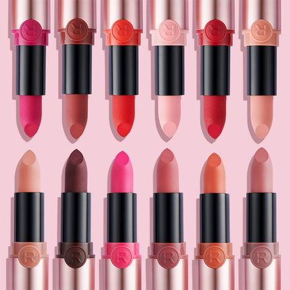Revolution Powder Matte Lipstick - Teddy - Distacart
