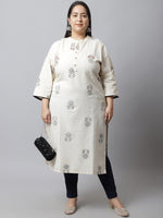 Thumbnail for TAG 7 Women Plus size Navy Blue Solid Ankle-length Leggings - Distacart