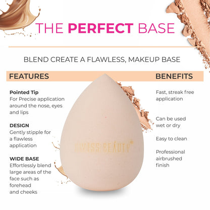 Swiss Beauty Makeup Buddy Beauty Blender - Skin - Distacart