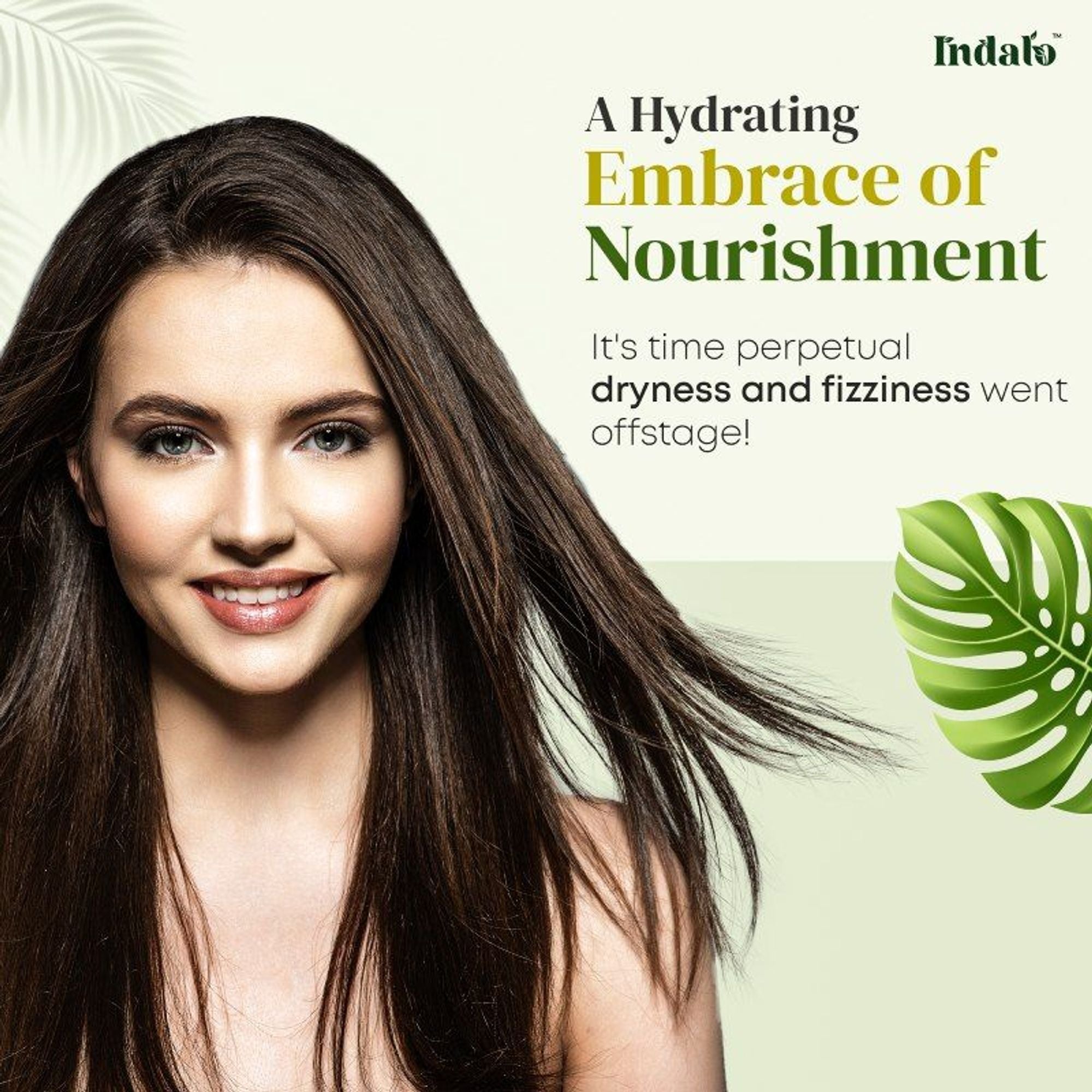 Indalo Banana Hibiscus Conditioner For Dry & Frizzy Hair - Dista
