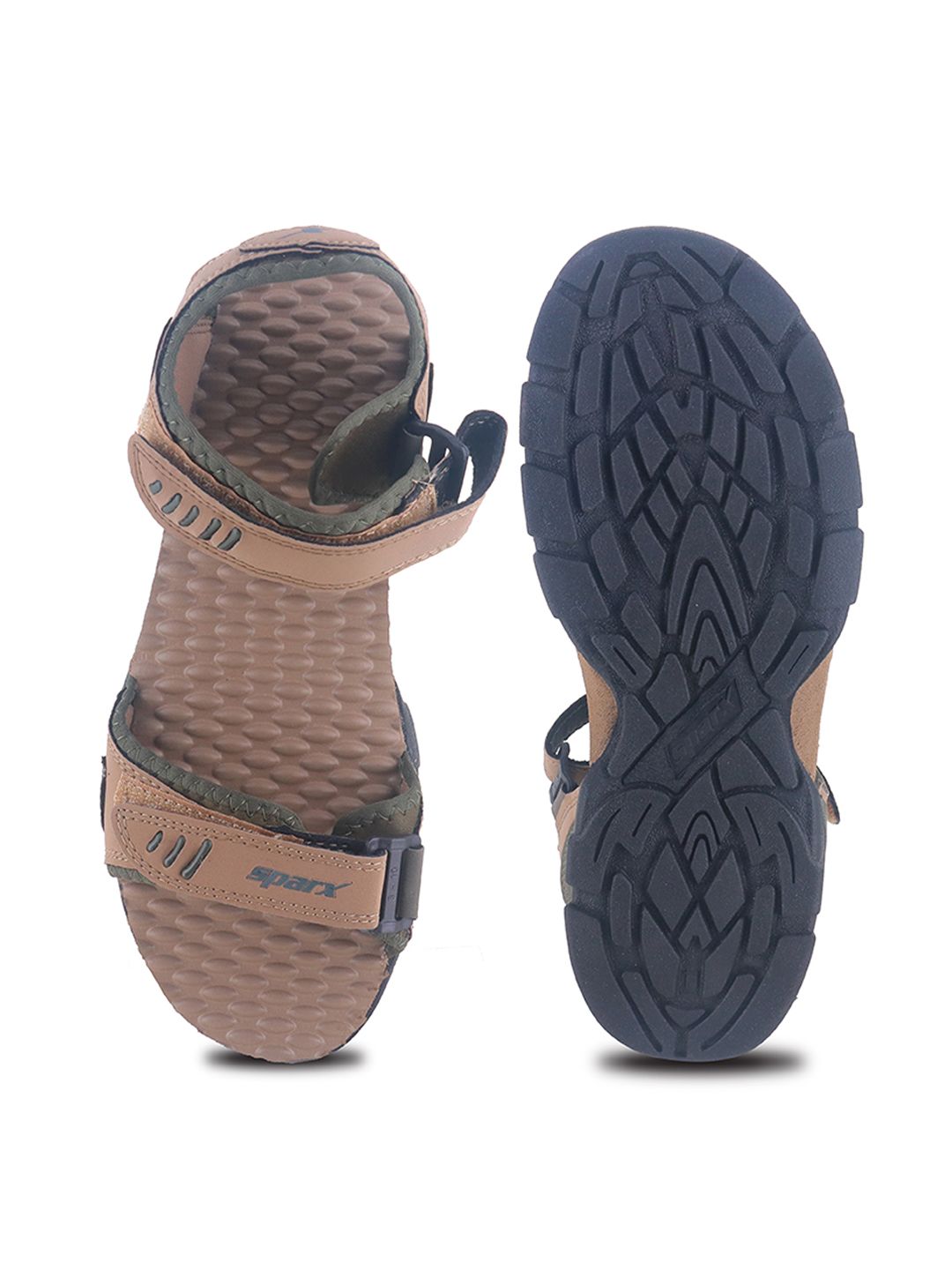 Sparx Men Brown Sports Sandals