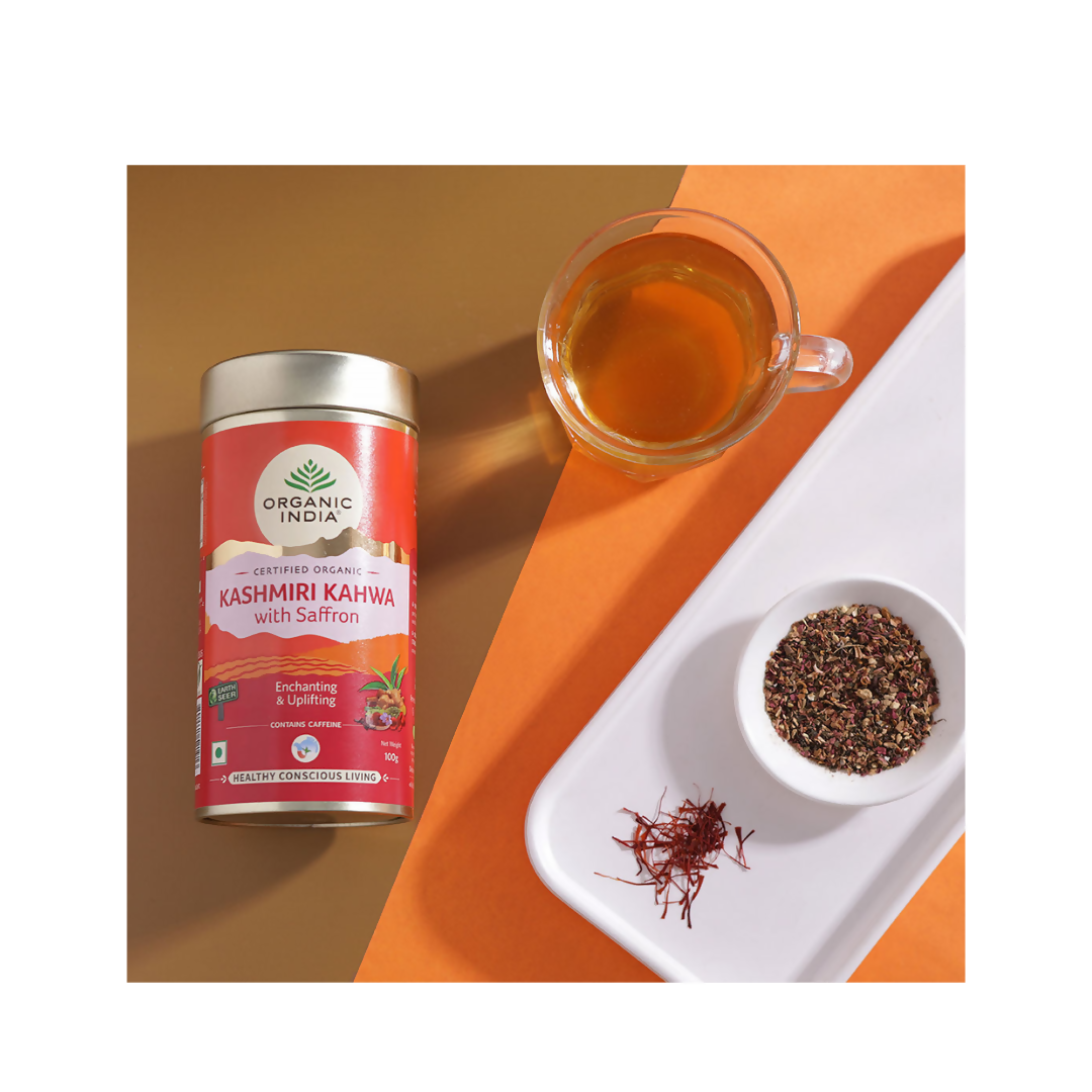 Organic India Kashmiri Kahwa with Saffron - Distacart
