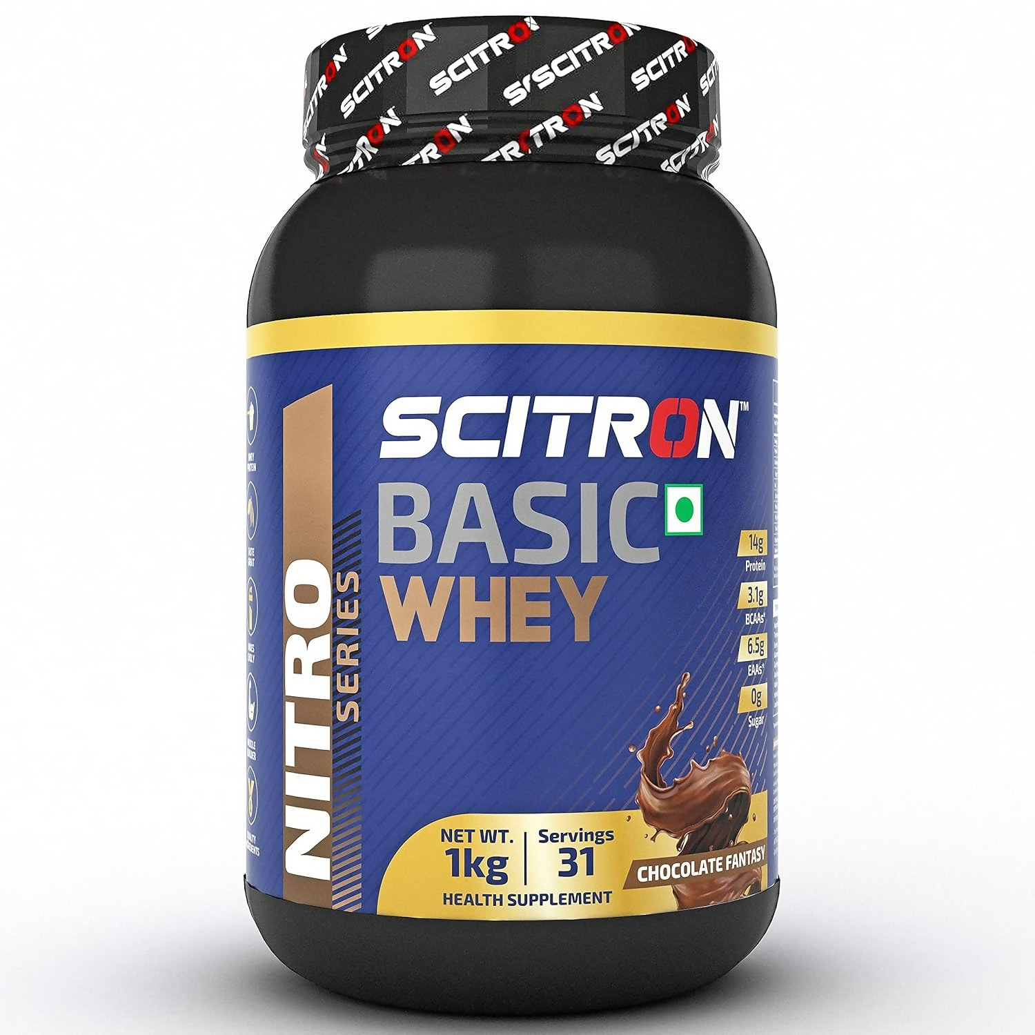 Scitron Nitro Series BASIC Whey Protein Chocolate Fantasy - Distacart