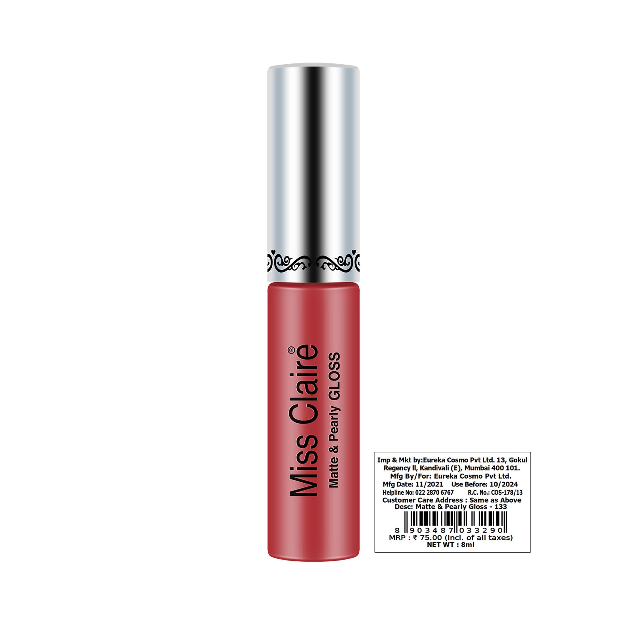 Miss Claire Matte & Pearly Gloss - 133