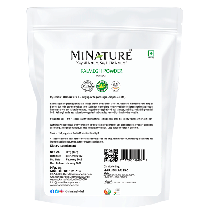 Minature Kalmegh Powder