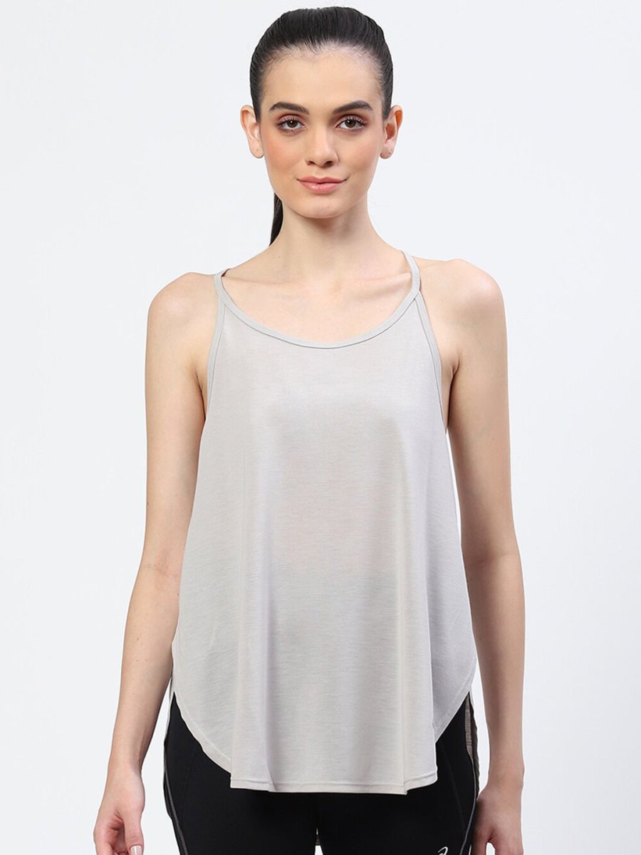 ASICS Women Slit Sleeveless Tshirt - Distacart