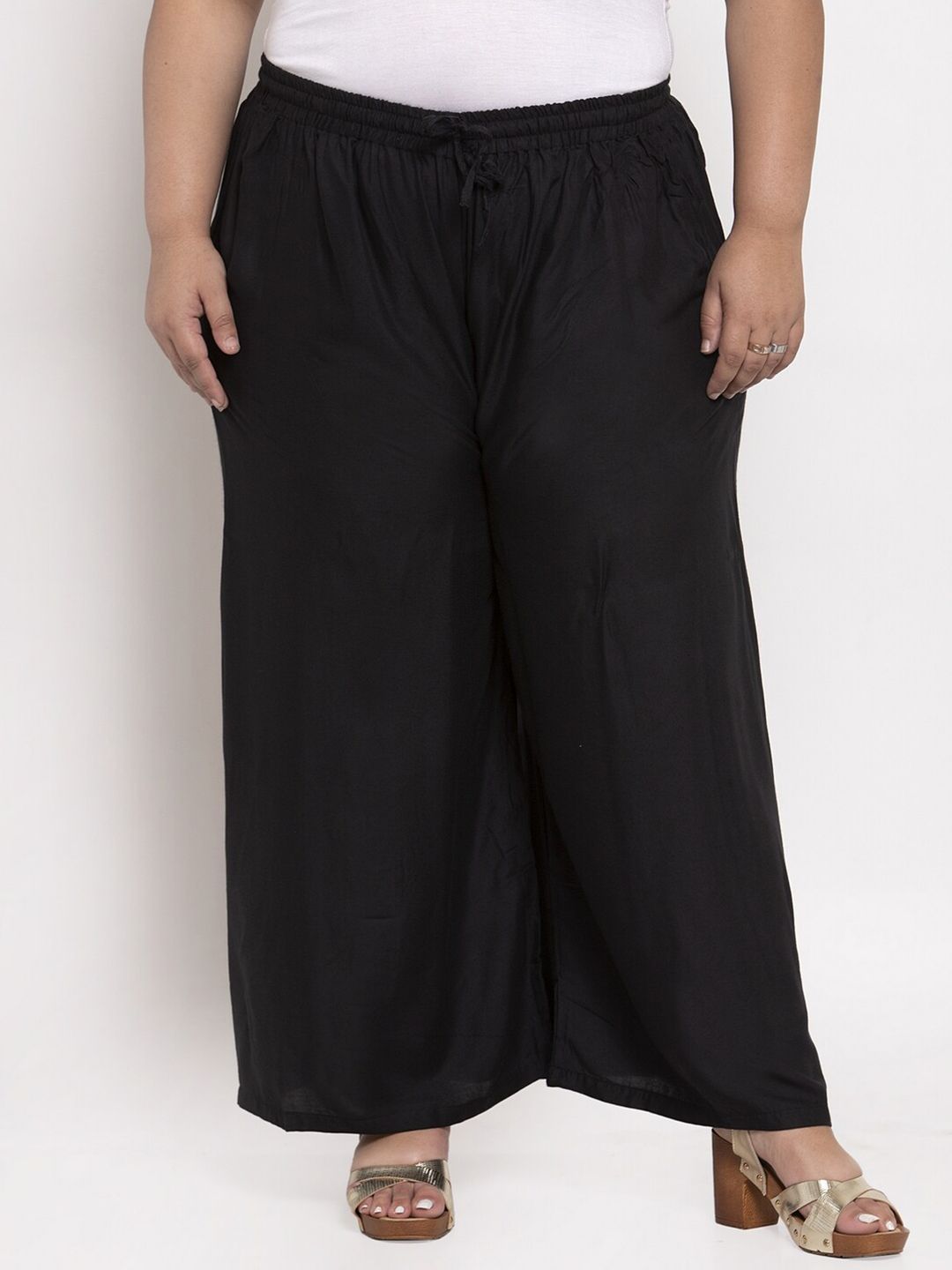 TAG 7 Women Wide Leg Palazzos - Distacart