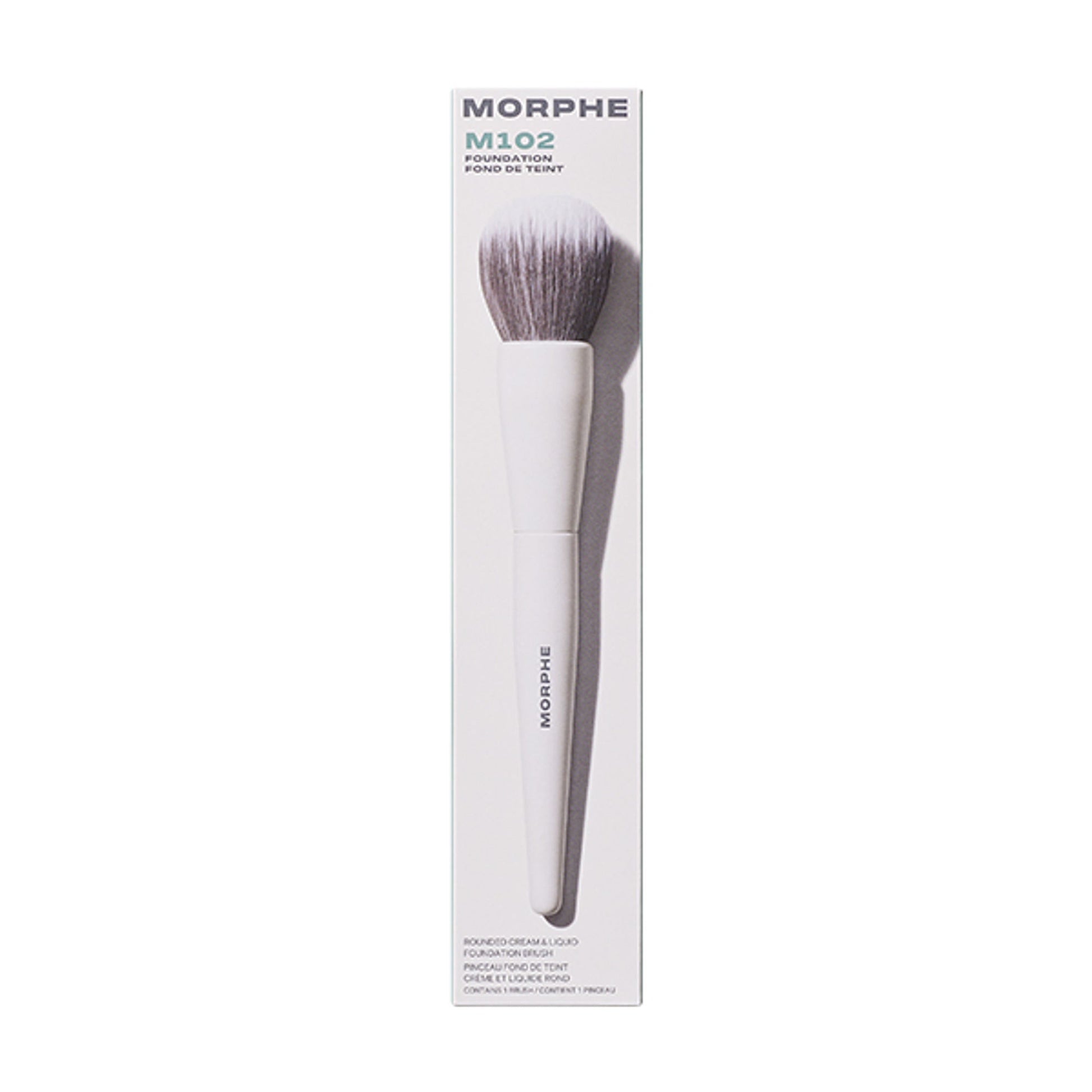 MORPHE M102 Rounded Cream & Liquid Foundation Brush - Distacart