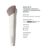 Thumbnail for MORPHE M103 Angled Cream & Liquid Foundation Brush