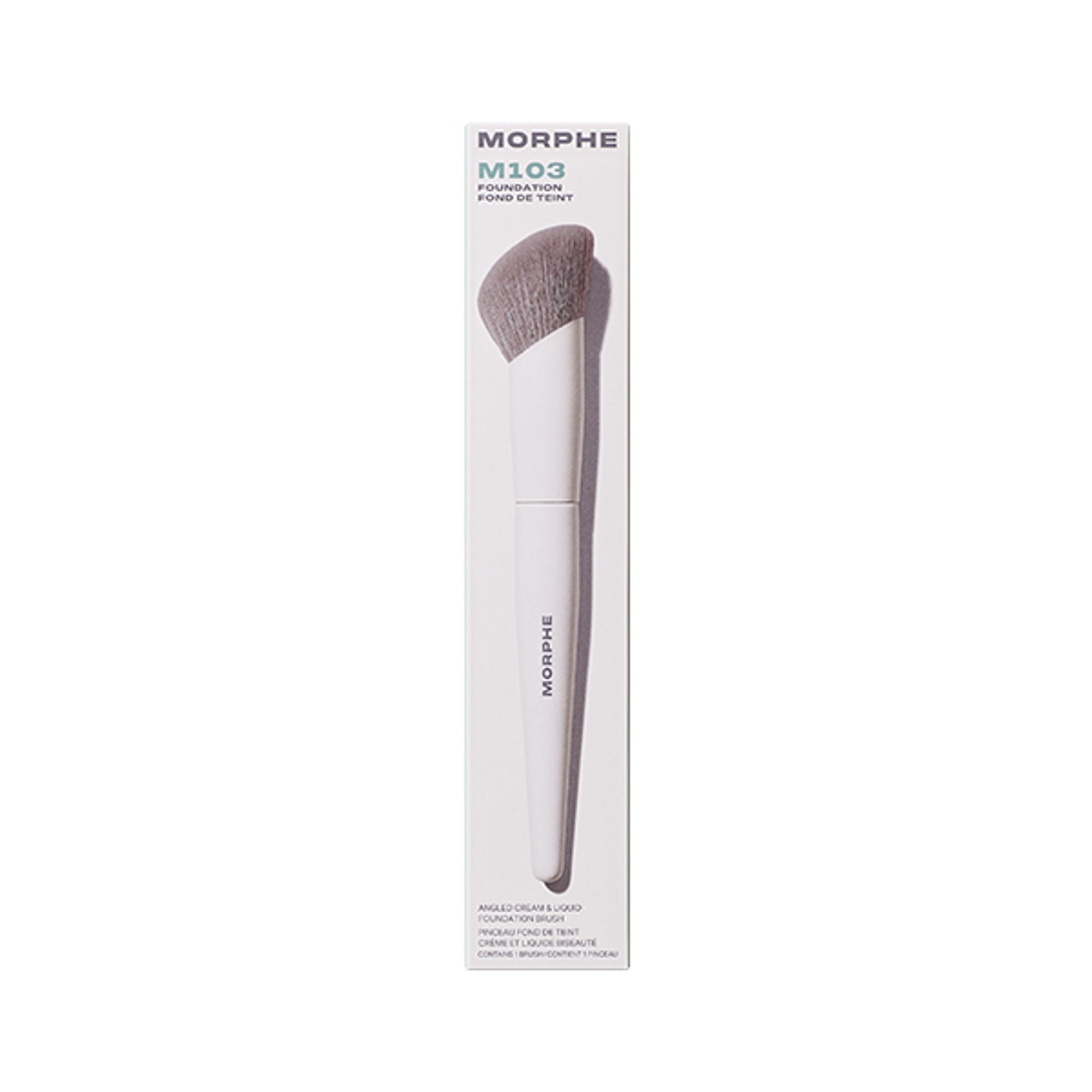 MORPHE M103 Angled Cream & Liquid Foundation Brush - Distacart