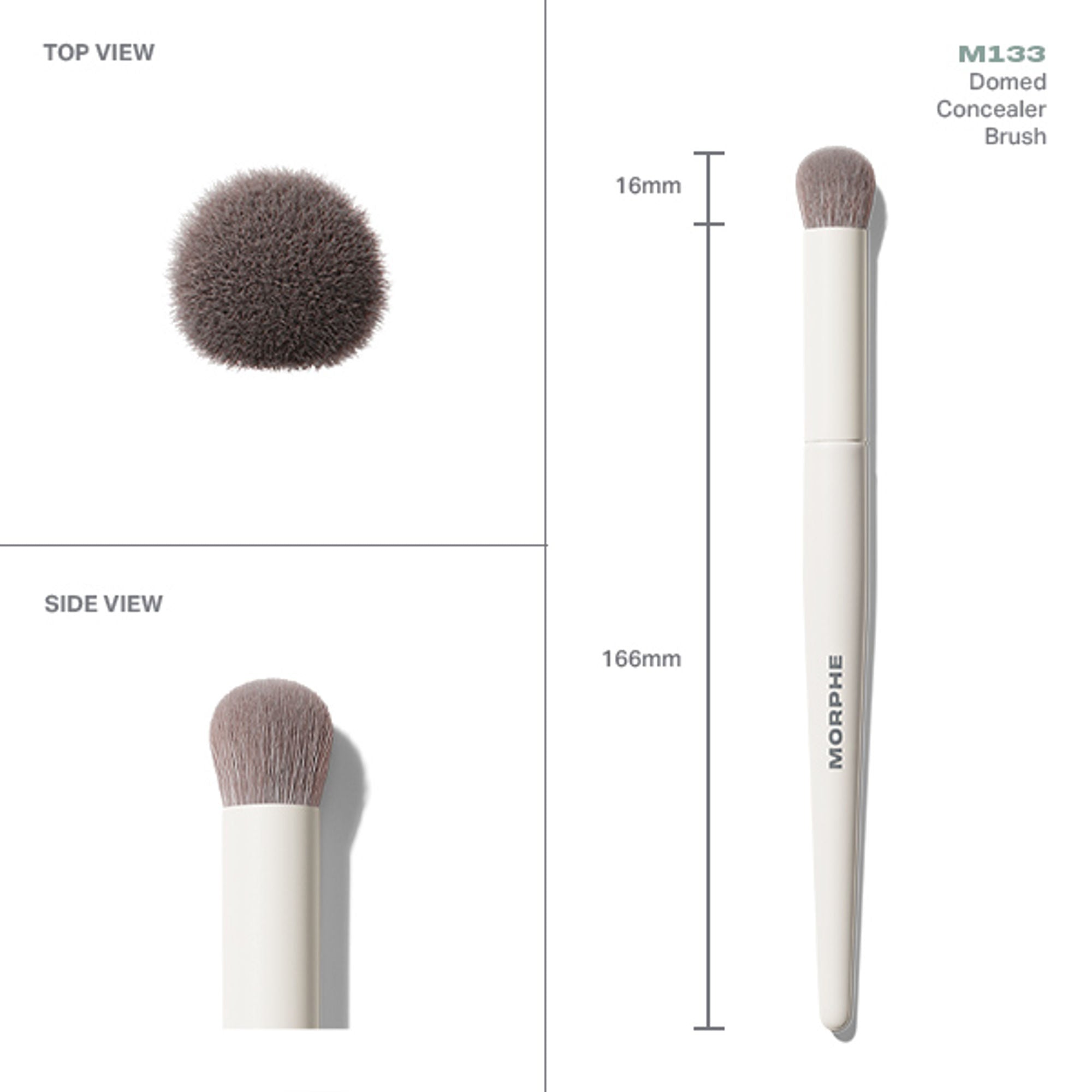 MORPHE M133 Domed Concealer Brush