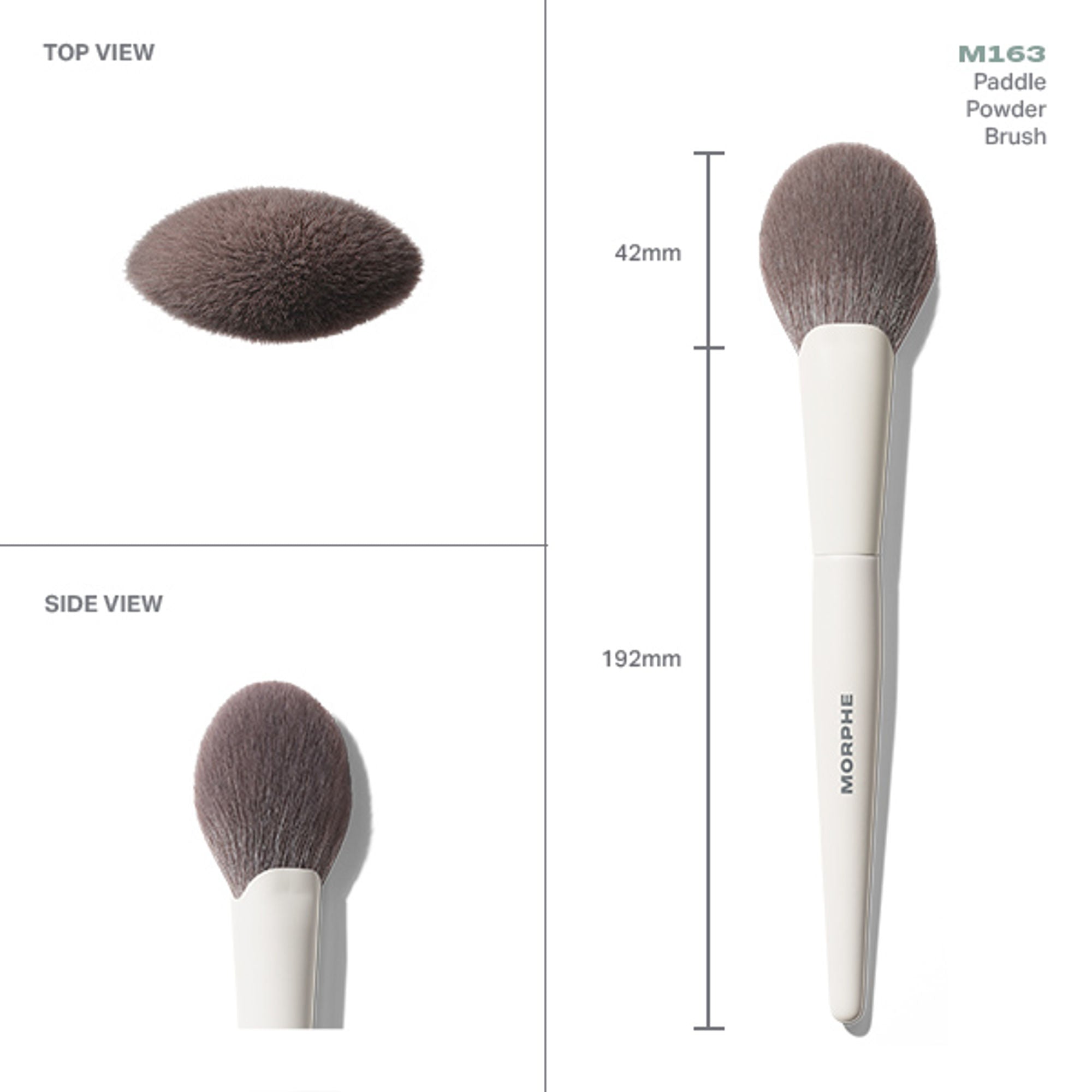 MORPHE M163 Paddle Powder Brush - Distacart