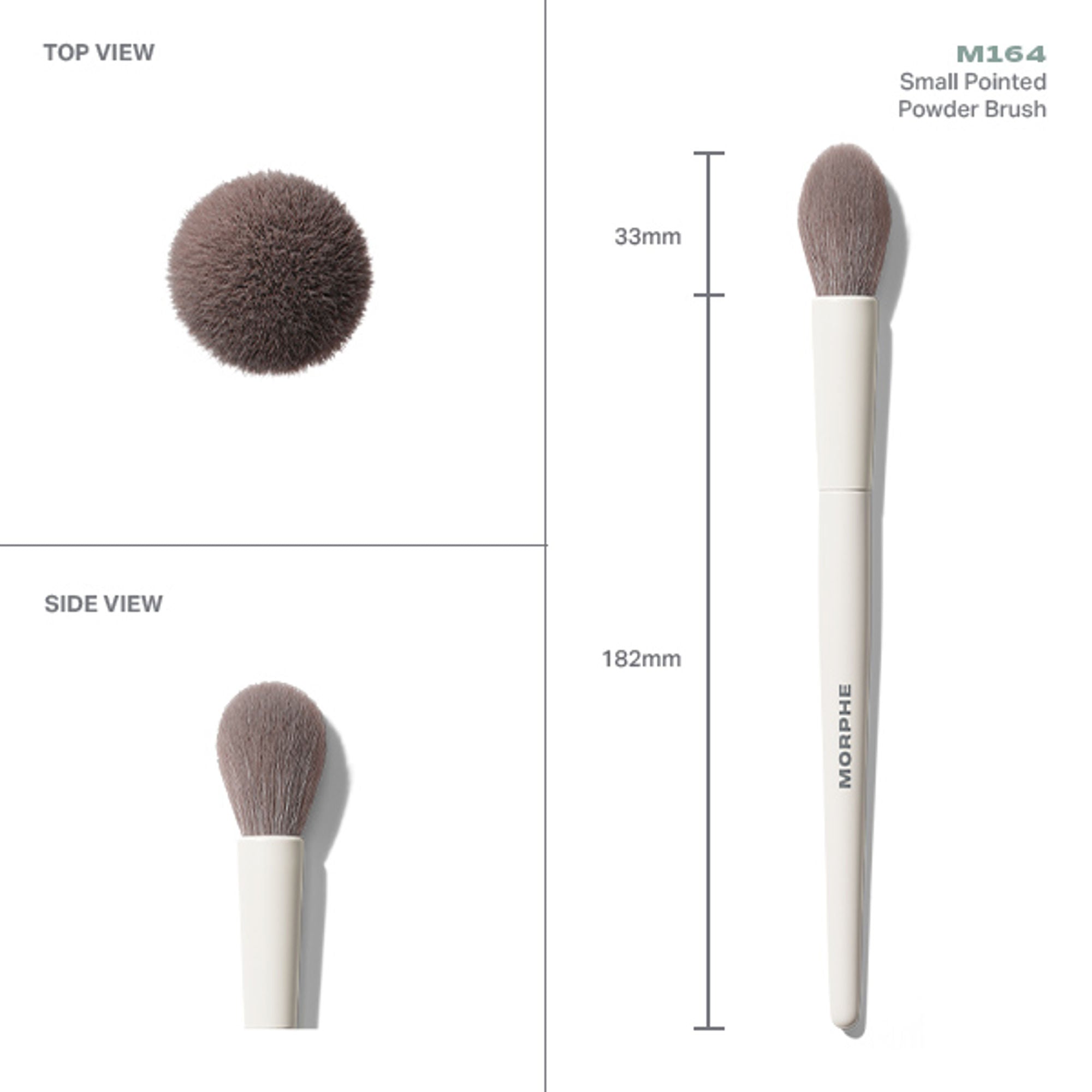 MORPHE M164 Small Pointed Powder Brush