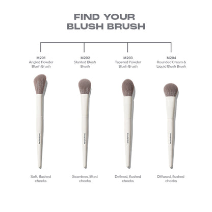 MORPHE M201 Angled Powder Blush Brush - Distacart
