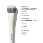 Thumbnail for MORPHE M242 Slanted Cream & Liquid Bronzer Brush