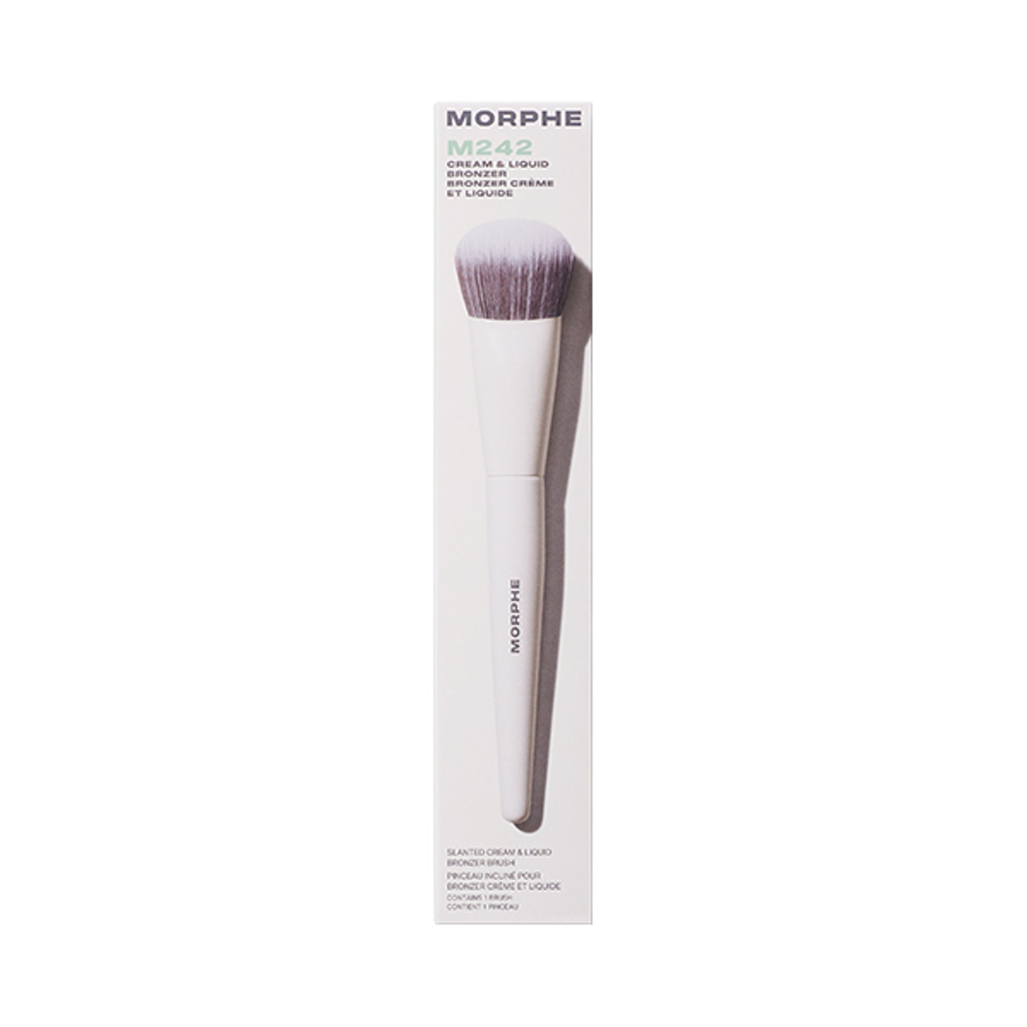 MORPHE M242 Slanted Cream & Liquid Bronzer Brush - Distacart