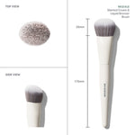 Thumbnail for MORPHE M242 Slanted Cream & Liquid Bronzer Brush - Distacart