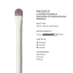 Thumbnail for MORPHE M303 Large Paddle Packer Eyeshadow Brush