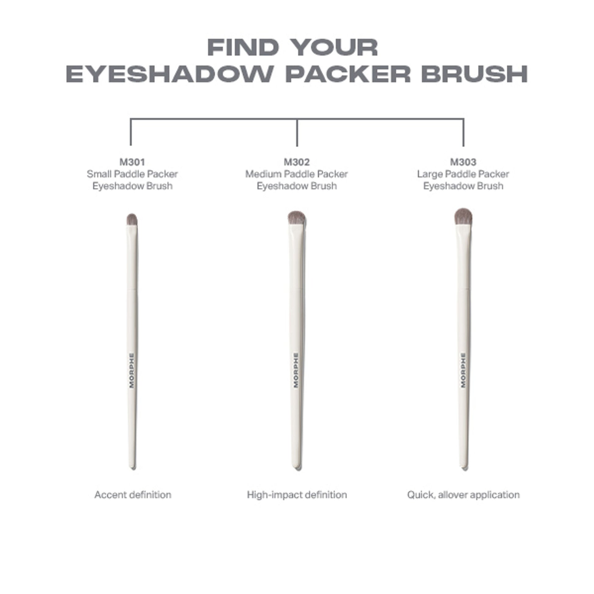 MORPHE M303 Large Paddle Packer Eyeshadow Brush - Distacart