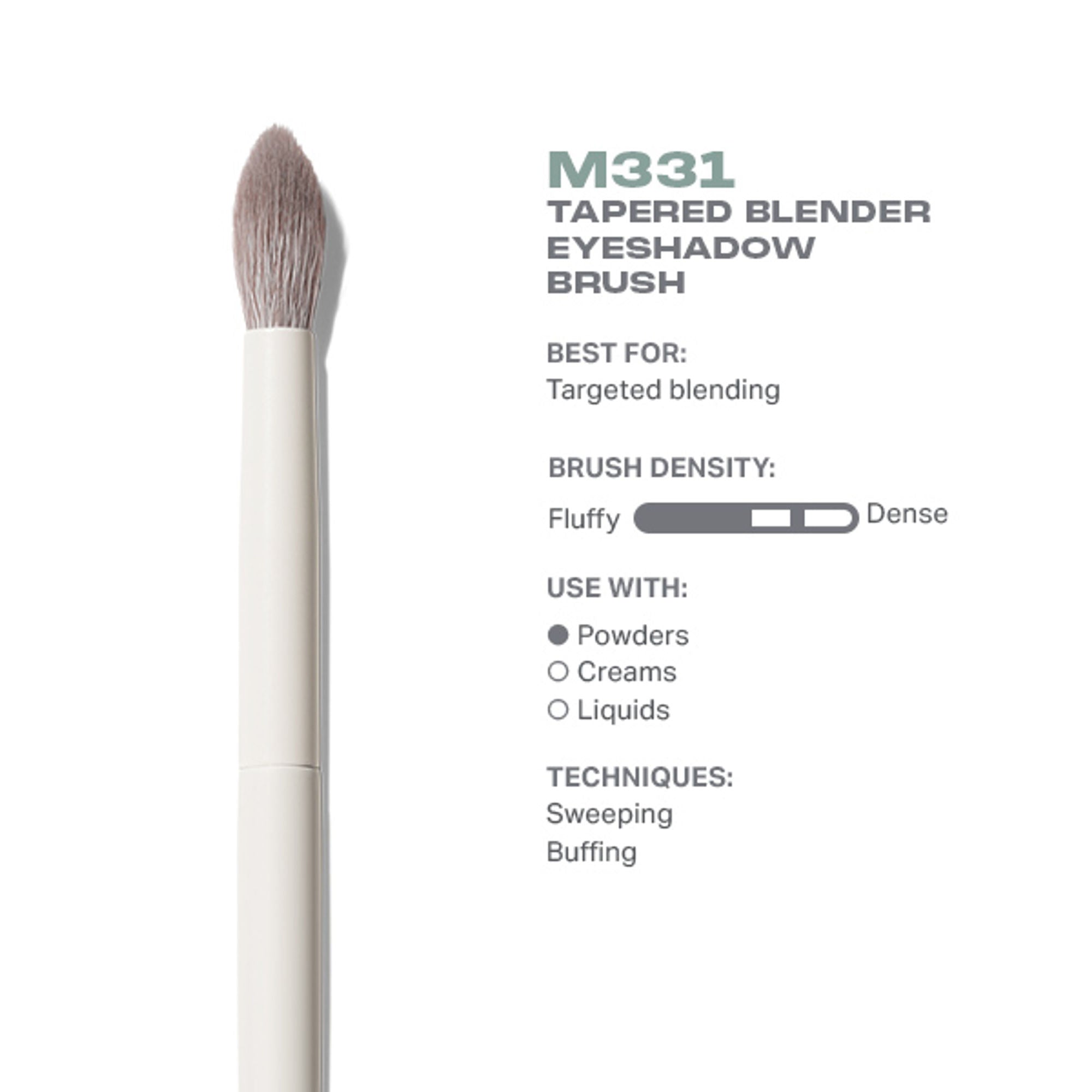 MORPHE M331 Tapered Blender Eyeshadow Brush
