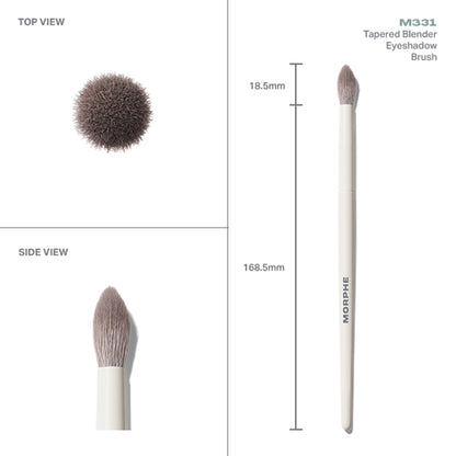 MORPHE M331 Tapered Blender Eyeshadow Brush - Distacart
