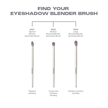 MORPHE M332 Medium Rounded Blender Eyeshadow Brush - Distacart