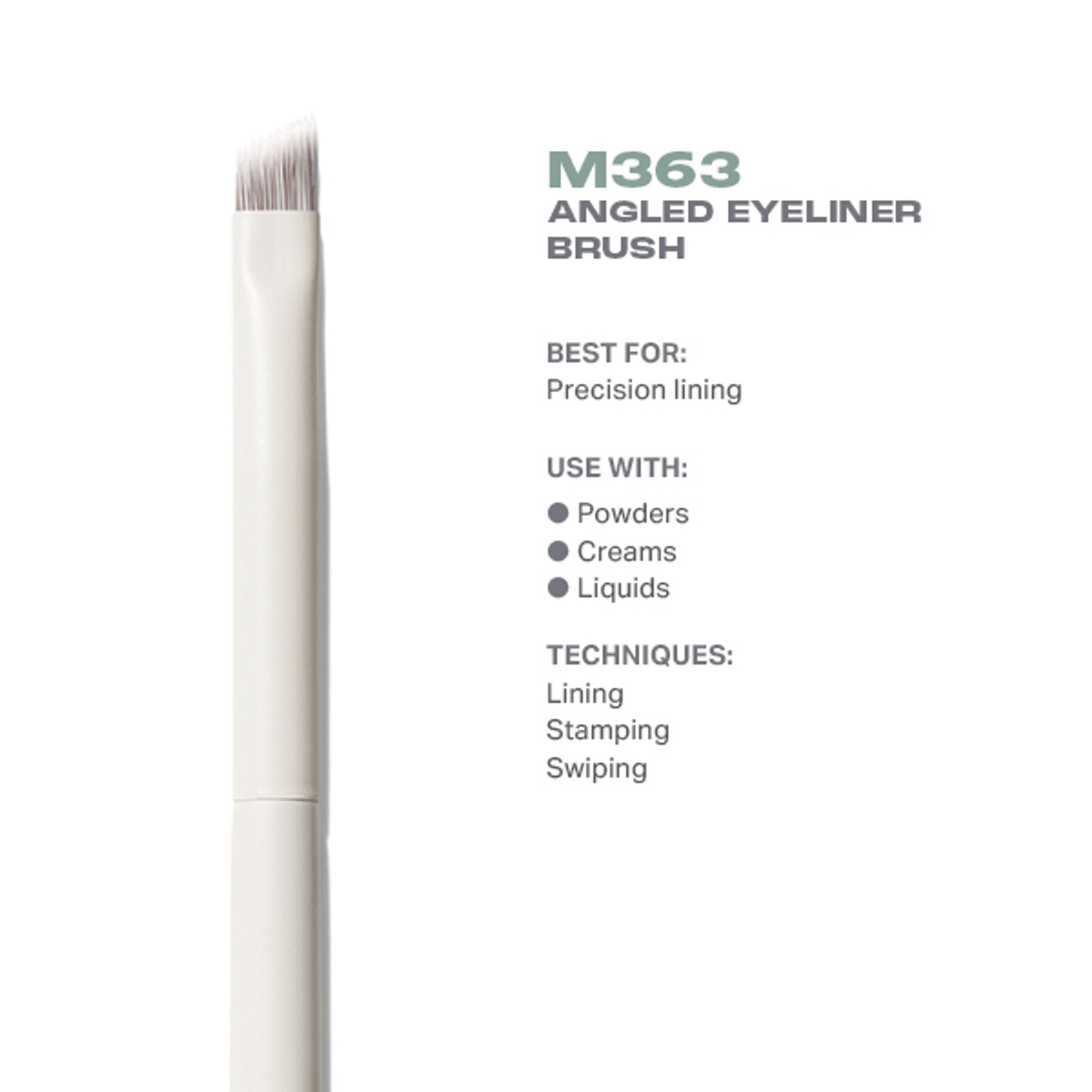 MORPHE M363 Angled Eyeliner Brush