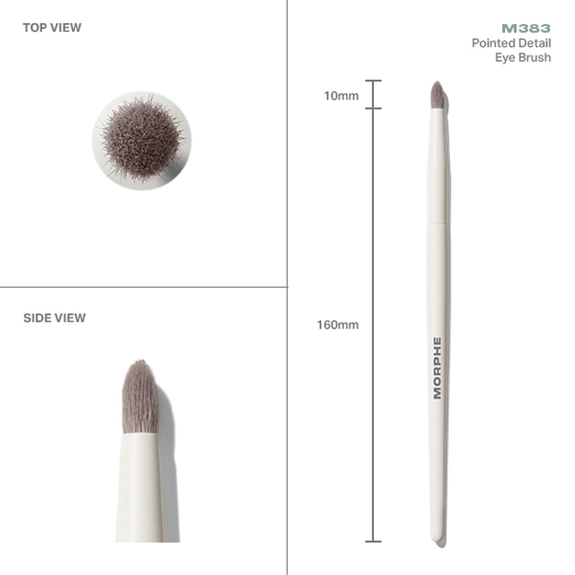 MORPHE M383 Pointed Detail Eye Brush - Distacart