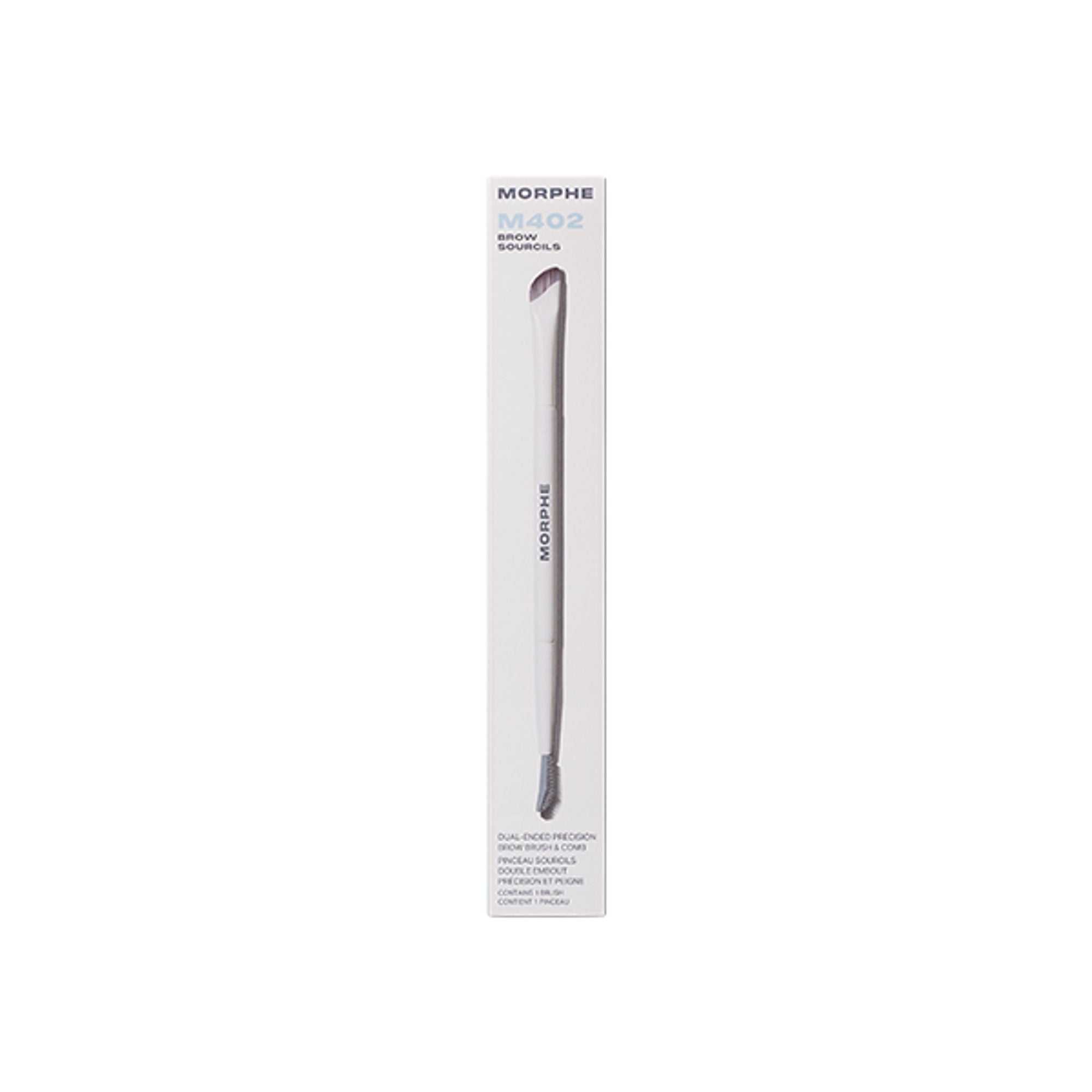 MORPHE M402 Dual Ended Precision Brow Brush & Comb