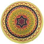 Thumbnail for Stickerbazaar Micro Golden Embossing Rangoli Stickers - Distacart