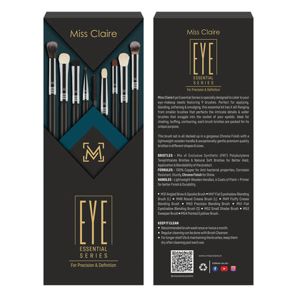 Miss Claire Eye Essential Series (9 Brush Set) - Distacart