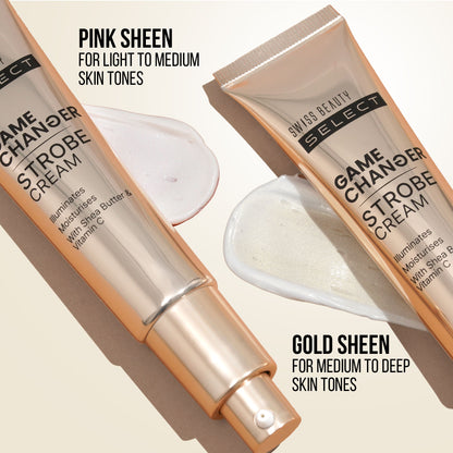 Swiss Beauty Select Game Changer Strobe Cream - 1 Pink Sheen - Distacart