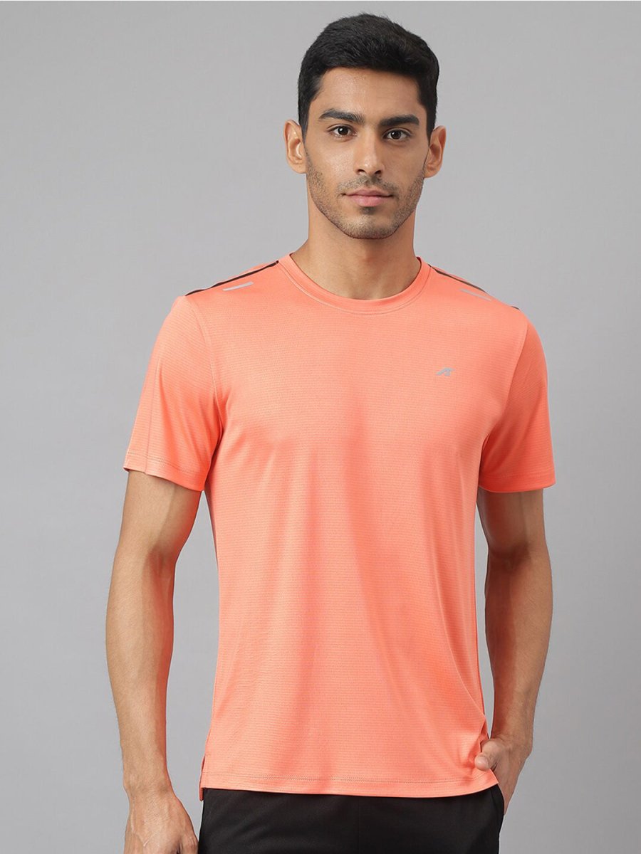 Alcis Round Neck Slim Fit Anti-Static T-Shirt - Distacart