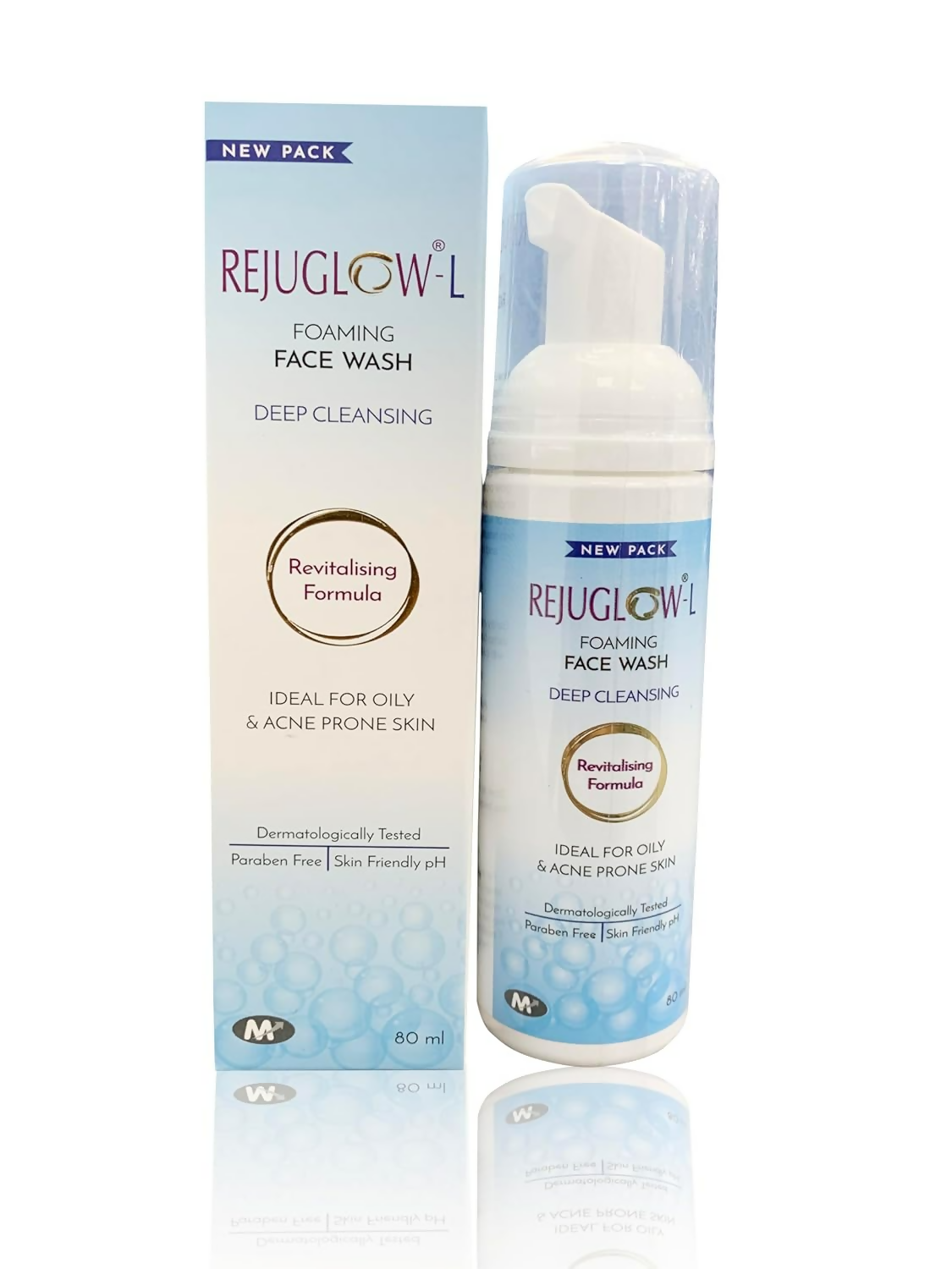 Rejuglow L Foaming Face Wash - Distacart