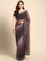 Thumbnail for kasee Ombre Beads & Stones Art Silk Saree - Distacart