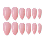 Thumbnail for shills professional reusable press on nails almond spn652