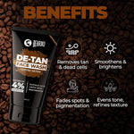 Thumbnail for Beardo De-Tan Face Wash Coffee Detox