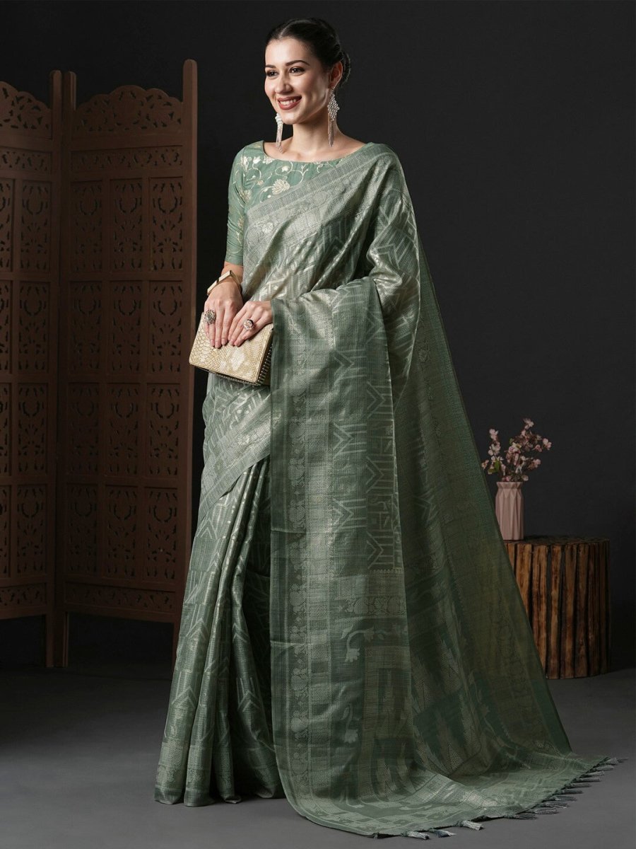 Anouk Ethnic Motifs Printed Saree - Distacart