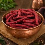 Thumbnail for Tenali Ruchulu Beetroot Murukullu (Beetroot Chekkaralu)