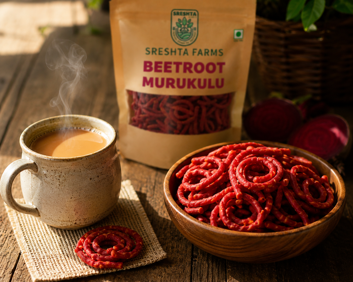 Image 4 of Sreshta Farms Beetroot Murukulu