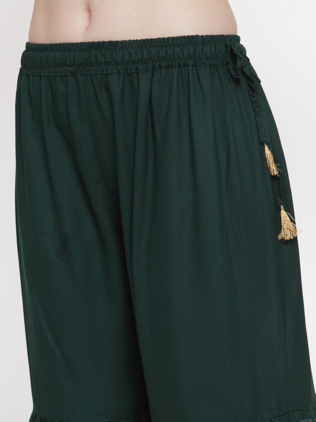 TAG 7 Women Flared Ethnic Palazzos