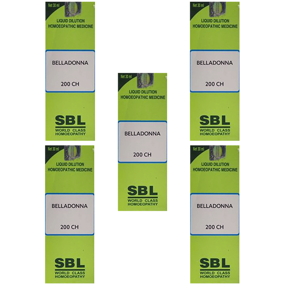 SBL Homeopathy Belladonna Dilution