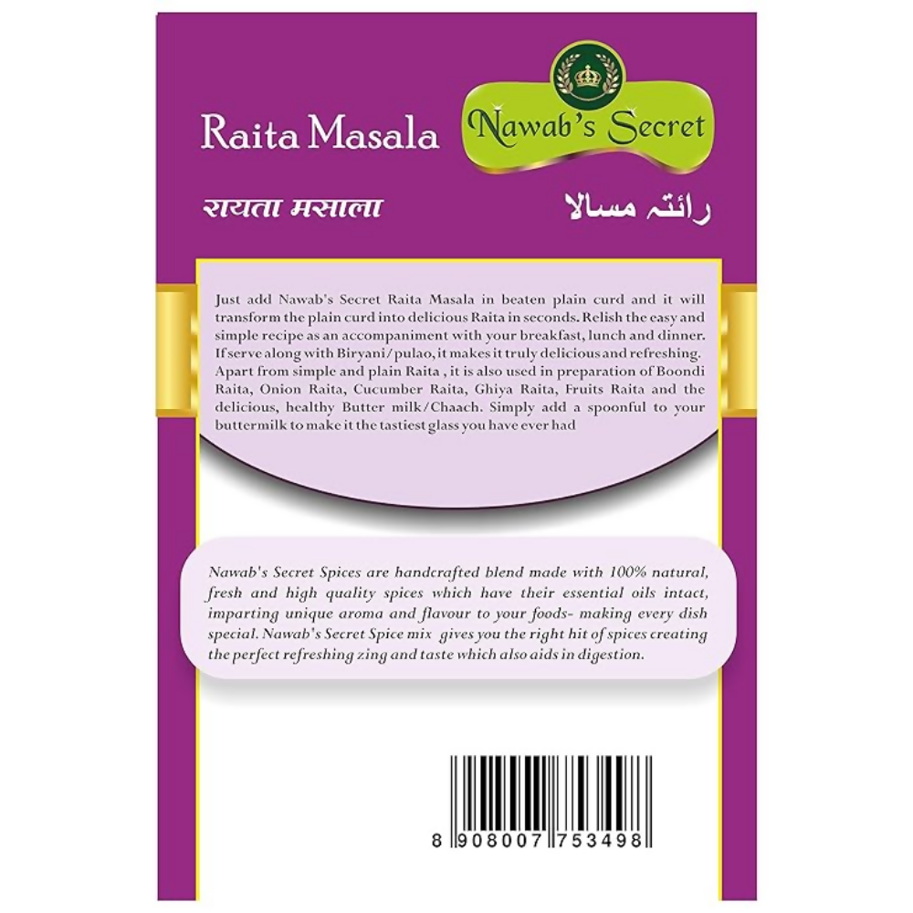 Nawab's Secret Awadhi Raita Masala - Dista