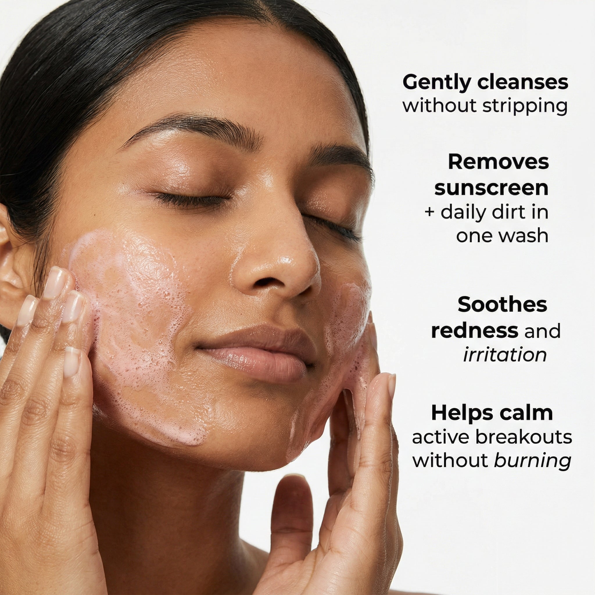 VedicDerm Red Vine Deep Facial Cleanser with Witch Hazel Extract - Distacart