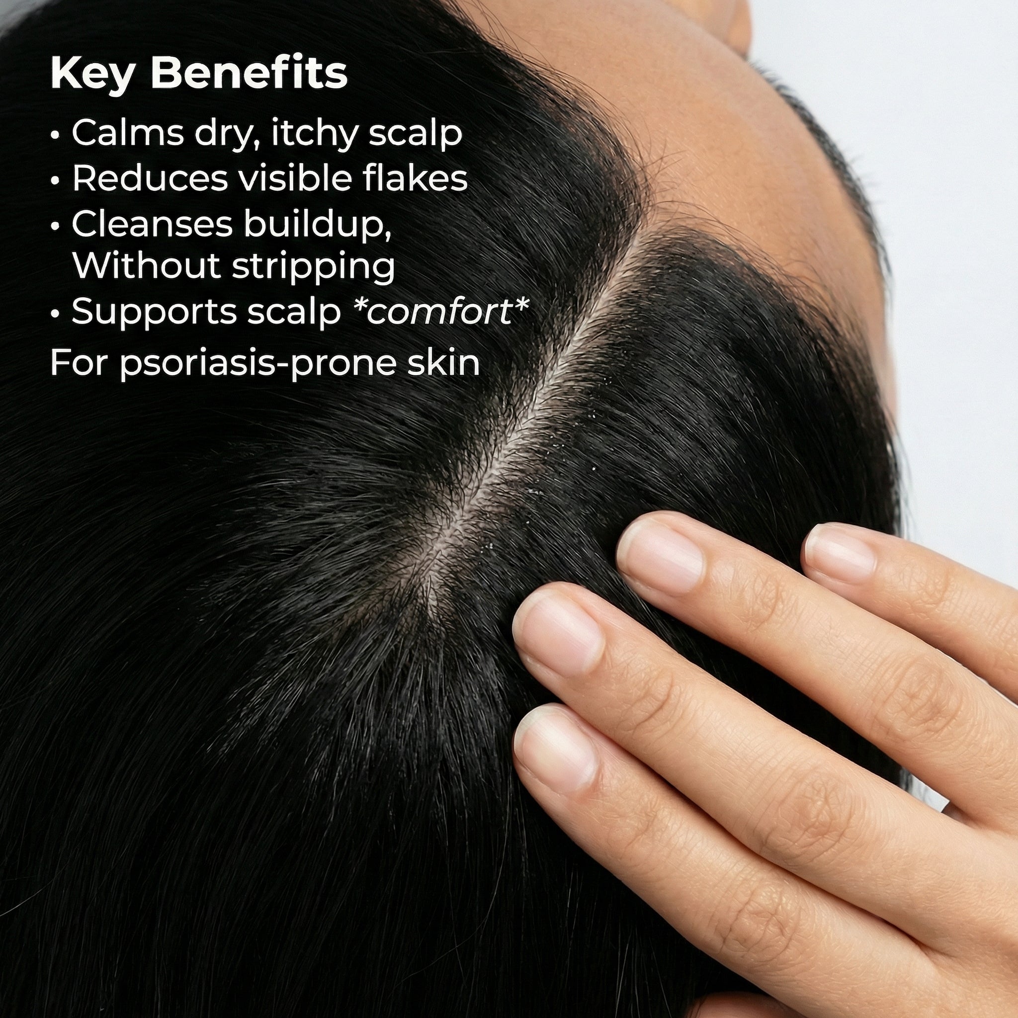 VedicDerm Plasma Bamboo Charcoal Shampoo for Psoriasis & Sensitive Scalp - Distacart