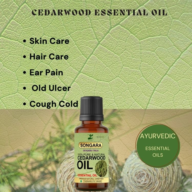 Songara Cedarwood Essential Oil - Dista